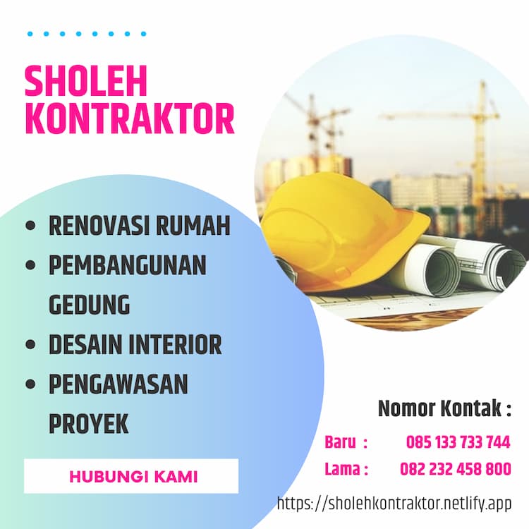 profil sholeh kontraktor trenggalek 085133733744 082232458800